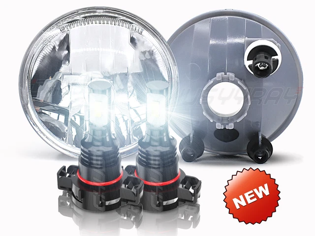 Pair Fog Light Driving Lamps for Ford Focus Explorer Mustang Ranger Transit R+L