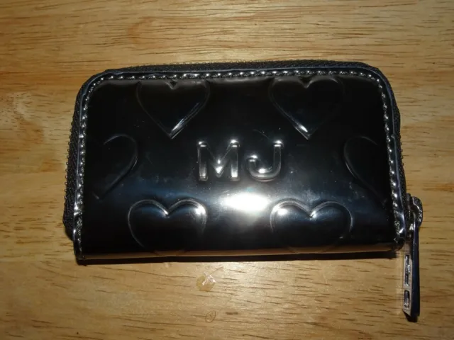Mj Marc Jacobs Puffy Heart Zip Around Coin Clutch Wallet