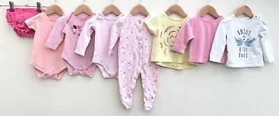 Baby Ragazze FASCIO DI Abbigliamento Età 3-6 mesi Zara TU Primark < DD1870