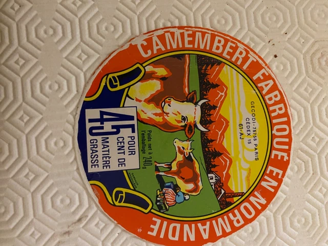 ANCIENNE ETIQUETTE DE FROMAGE DE NORMANDIE Le val ST Père EUR 3,00