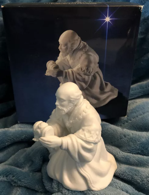 1982 Avon Nativity Collectibles The Magi Melchior Porcelain Figurine Wiseman