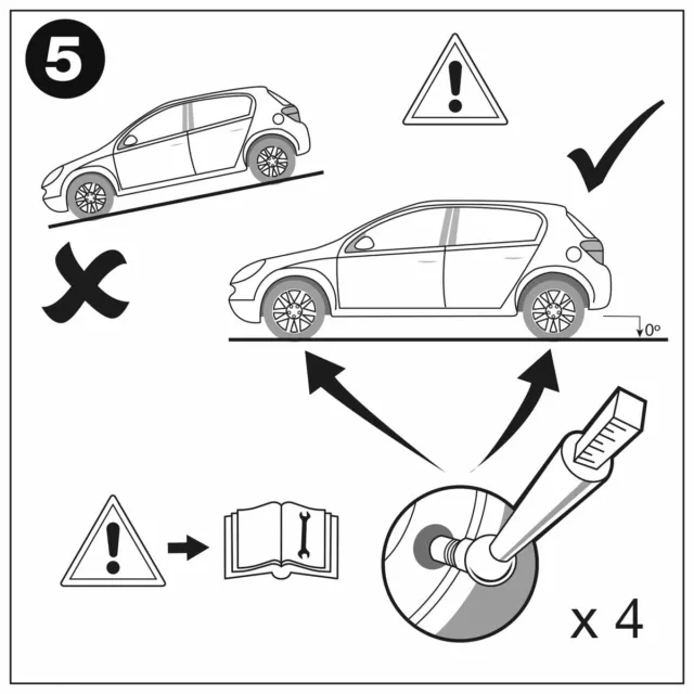 Alignment Vehicle Magnetic Wheel Alignment Tools Camber Castor Gauge Camber Bar