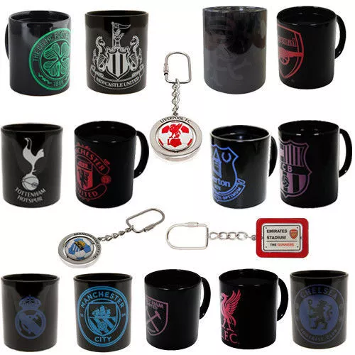 Football Heat Changing Mug Christmas Birthday Gift Selection - Arsenal, Chelsea