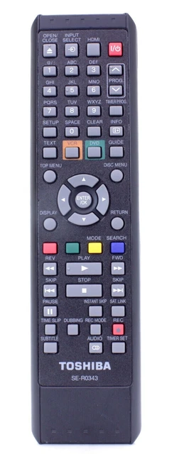 Télécommande Originale Toshiba VT-230E Pour Magnétoscope VHS - Pour Pièces/Non Testée