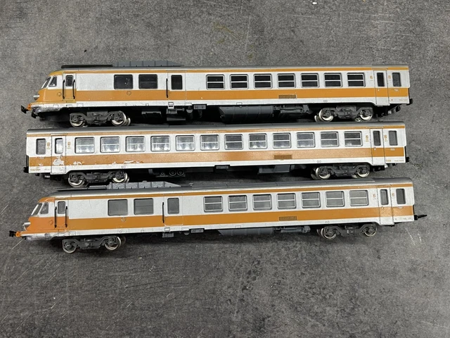 Rame Turbotrain Amtrak Par Jouef (Modèle Réduit, Occasion)