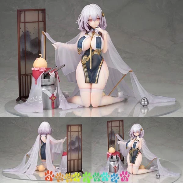 Japanese Anime Azur Lane Sirius 1/7 Figurine Jouet Toy Blue Waves and Clouds Ver