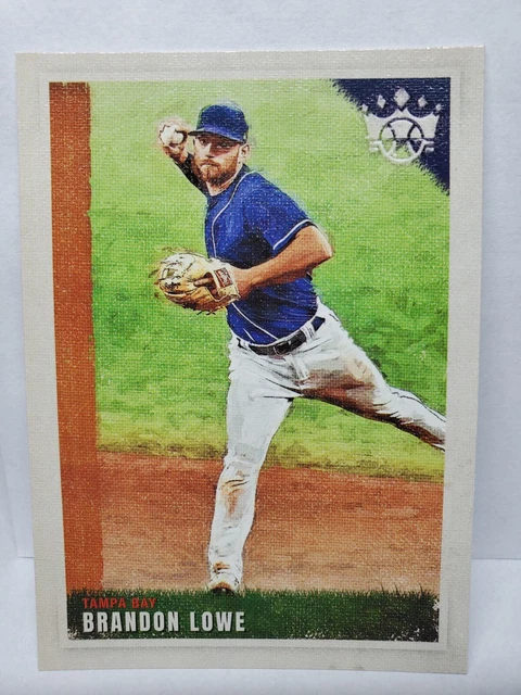 2022 Panini Diamond Kings Base Brandon Lowe Tampa Bay Rays