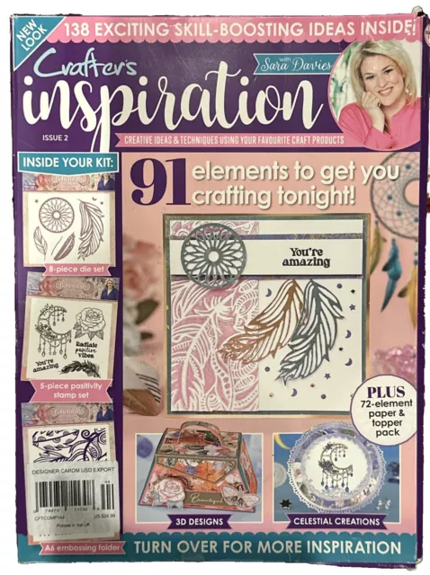 Global Crafters Inspiration Magazine Issue 2 2023 Die Set Stamp Set