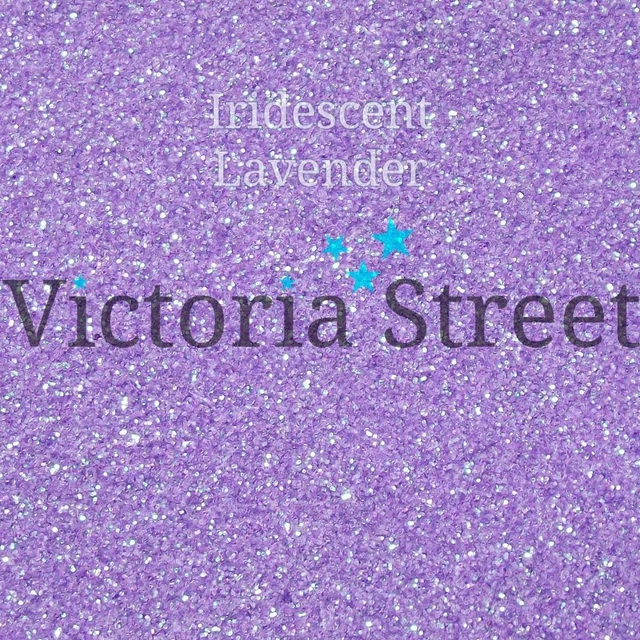 Victoria Street Glitter - Iridescent Lavender - Fine 0.008" / 0.2mm Lilac Violet