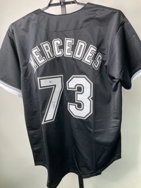 Yermin Mercedes Signed Chicago White Sox Players Weekend Jersey Beckett  Hologram