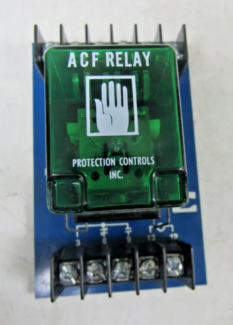 🔥 Protection Controls Acf Relay 115 Vac 11 Blade On Relay Board