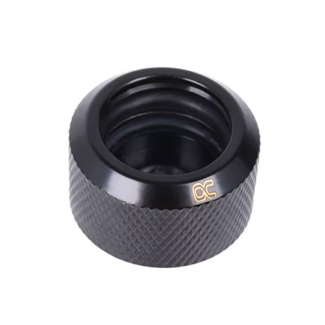 Alphacool Eiszapfen 16mm Noir Profond Rigide Tube Compression Fixations