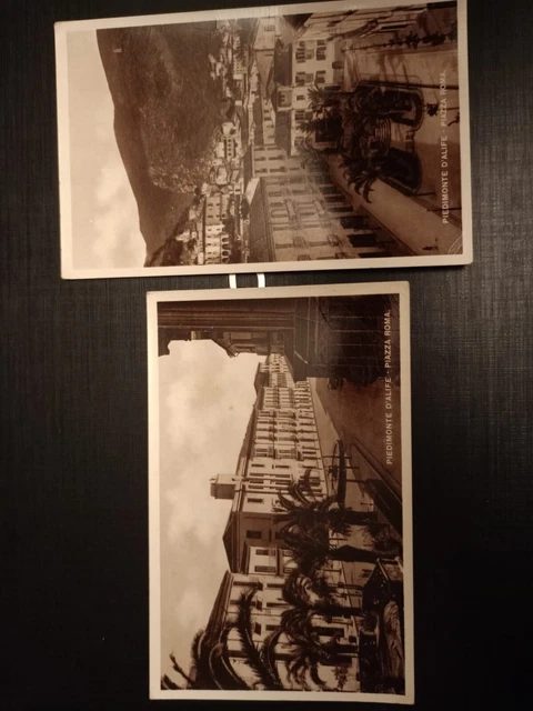 2 Cartoline Piedimonte d'Alife (dal 1970 Matese) Nuove Belle