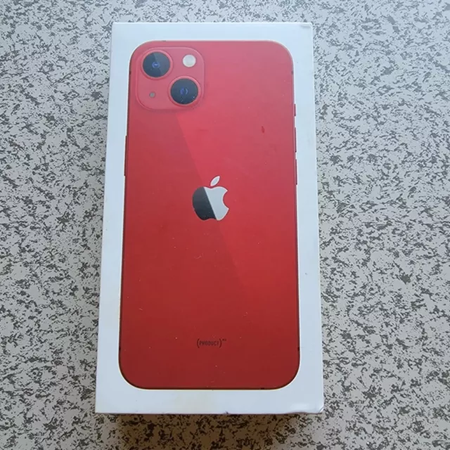 Apple iPhone 13 Empty Box Original - Red