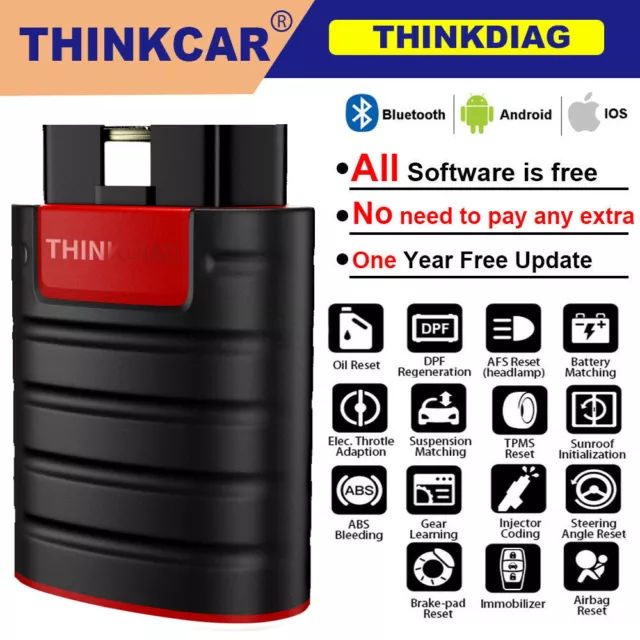 Thinkcar - ThinkDiag Outil de Diagnostic Auto OBD2 Bluetooth de