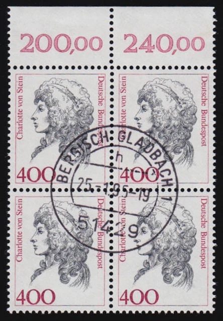 1582 Frauen 400 Pf OR-Viererbl. Tages-O