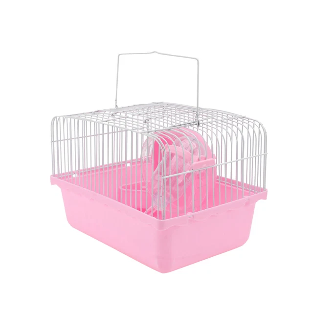 1PC Chinchilla Käfig Zwerg Hamster Reise Träger Hamster Käfig für Outdoor