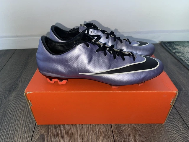 Nike Mercurial Veloce II FG Urban Flieder Größe 9 UK *Ultra selten*