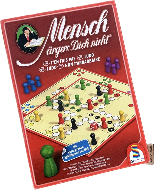 Mensch ärgere Dich Nicht Für 6 Personen Germany Deutschland ZU VERKAUFEN! - PicClick DE