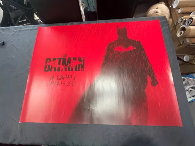 The Batman Original Cinema Quad Poster 40x30 Rare