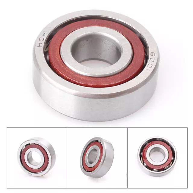 7201AC/7201 Spindle Ball Bearing Precision Angular Contact 12x32x10mm Silver Red