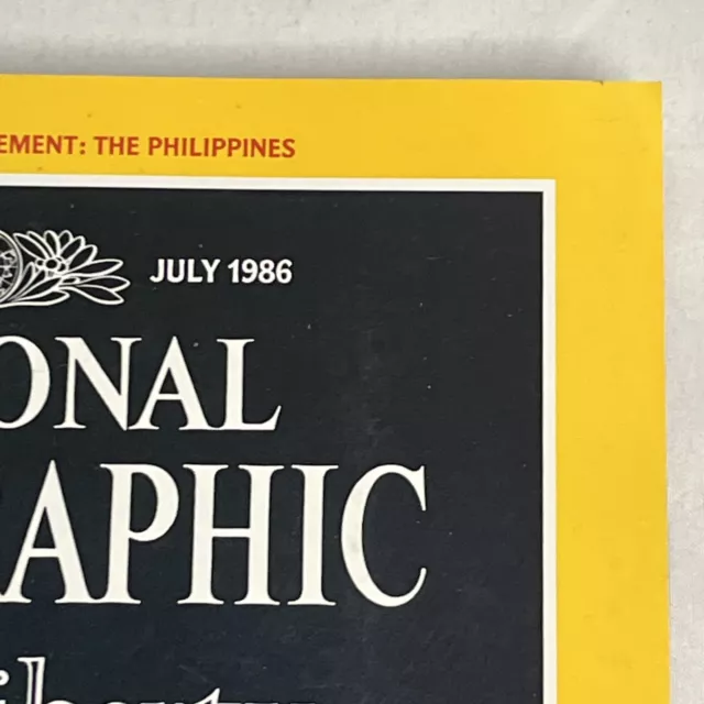 NATIONAL GEOGRAPHIC MAGAZINE Statue Of Liberty Philippines Map July 
