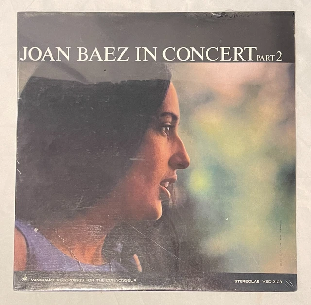 Joan Baez - In Concert Part 2 FACTORY SEALED Original Pressing VSD-2123 Folk