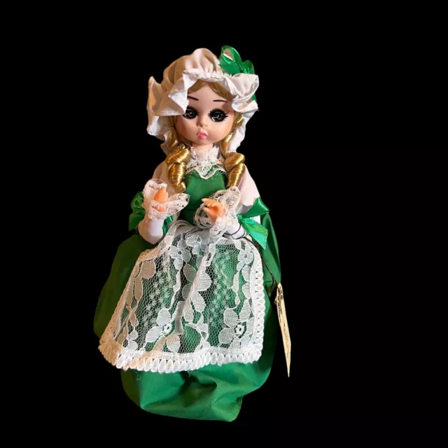 Collector’s Dolls By Bradley Miss March W/ Certificate Of  Authenticity Big Eyes