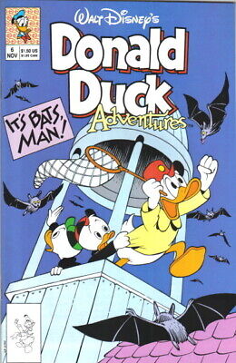 Walt Disney's Donald Duck Adventures Comic Book #6 Disney 1990 NEAR MINT UNREAD