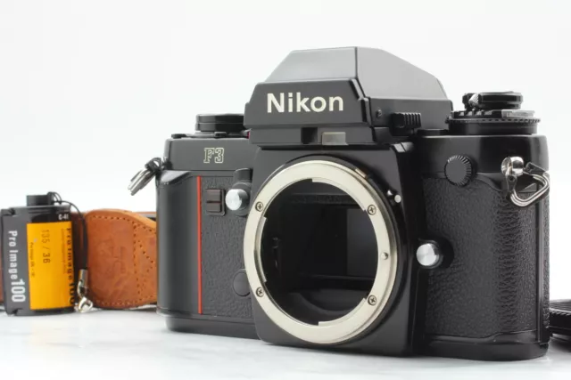 [N MINT+++] Nikon F3 Eye Level SLR Film Camera 35mm Black Body only From JAPAN