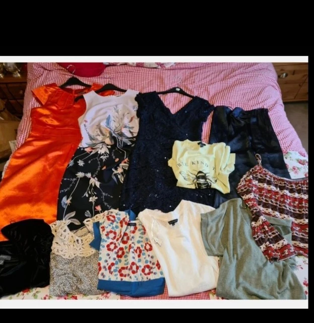 Bundle Ladies Mixed Clothing Size UK 8-10 Planet New Look River Island H&M Lipsy