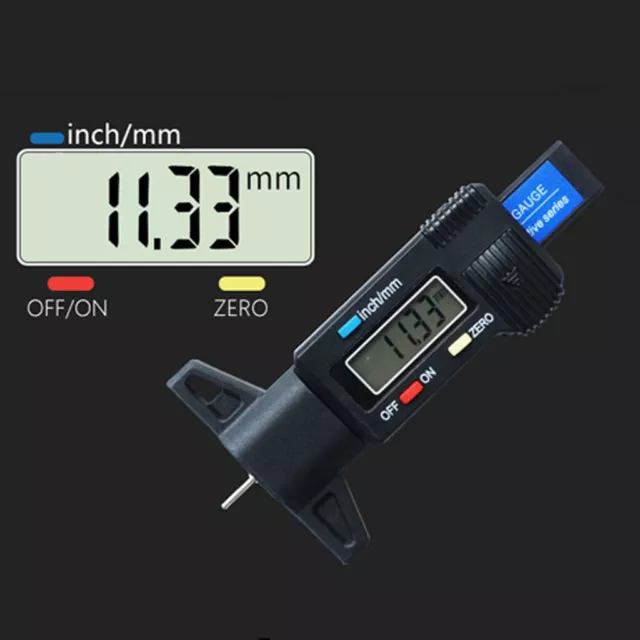 Pneumatic Spring Digital Pressure Mini Depth Gauge Digital Depth Gauge-New Type