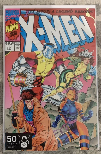 Marvel Comic Book: X-Men Vol 1 #1 Oct 1991 "Mutant Milestone, A Legend Reborn"