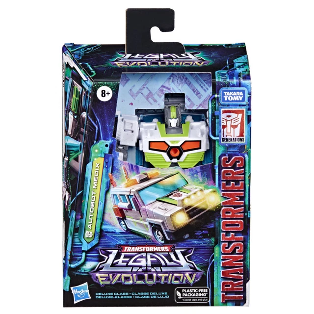 HASBRO TRANSFORMERS LEGACY Evolution Deluxe Class Autobot Medix Action