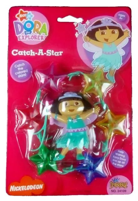 Dora the Explorer Catch a Star - Catch The Colored Stars - New Kid Toy 7 PCS Set