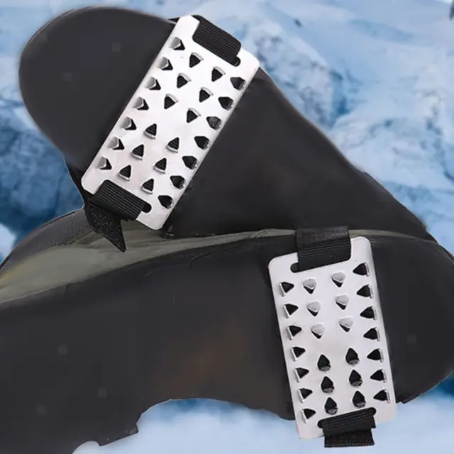Couvre-chaussures AMONIDA, crampons à griffes à ressort, crampons, glace  pour l'escalade sur neige 