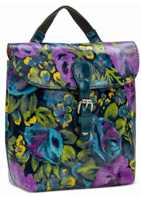 Nwt Patricia Nash Vatoni Backpack In Deep Blue Nature