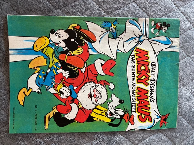 Micky Maus Nr.4 1951 ehapa reprint