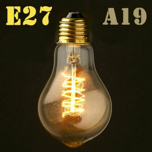 E27 B22 Retro Vintage Edison flexible LED Spirale Filament Glühbirne 2