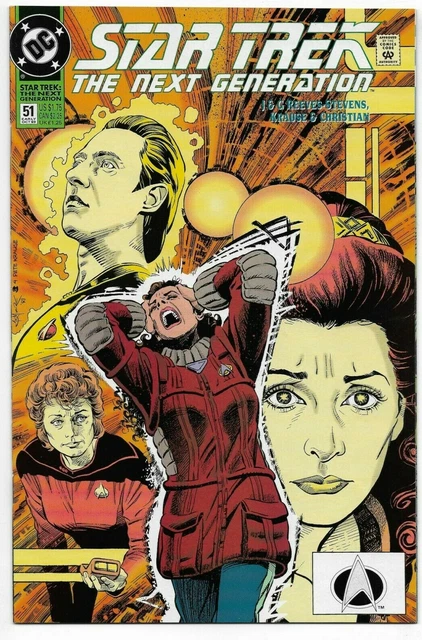 Star Trek The Next Generation #51 DC Comics 1993 VF+