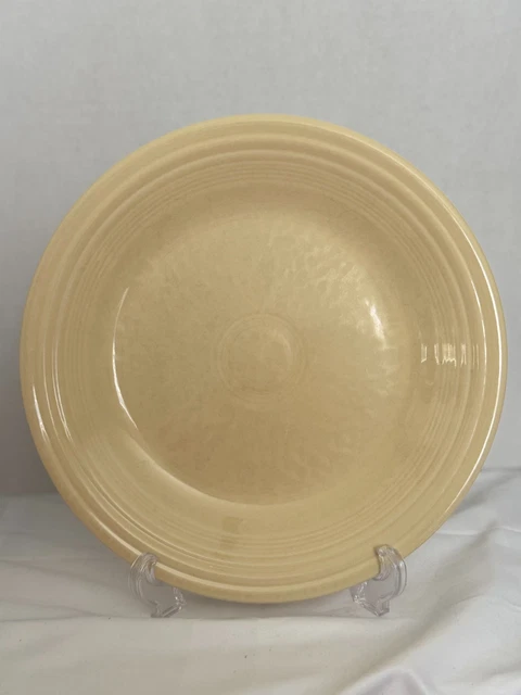 Ivory Fiesta Dinner Plates Fiesta Fiestaware Original Old Ivory