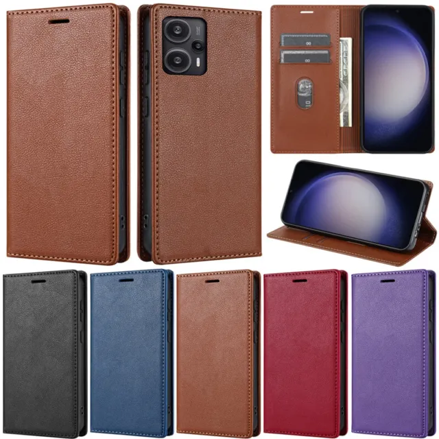  for Xiaomi Redmi Note 13 Pro+ 5G Case, Leather Wallet Case with  Cash & Card Slots Soft TPU Back Cover Magnet Flip Case for Xiaomi Redmi  Note 13 Pro Plus 5G (