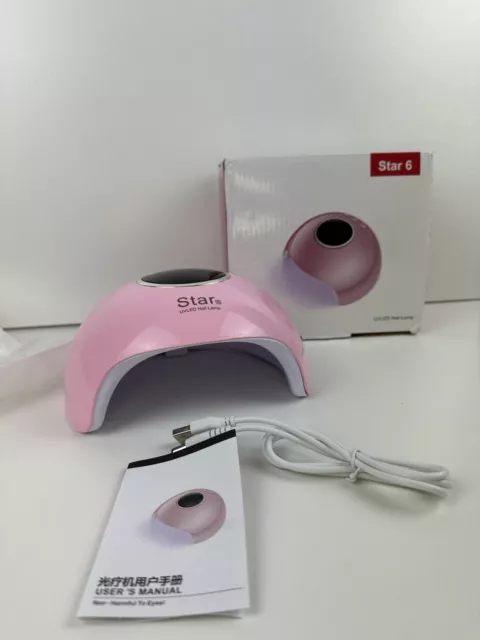 24W LED UV Nail Lamp For All Nail Polish Varnish Builder Nail Gel Curing Dryer