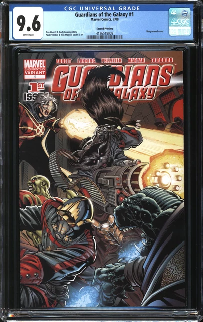 Guardians Of The Galaxy (2008) #1 Second Printing CGC 9.6 NM+