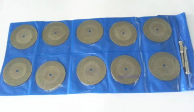 10pcs Dia 30mm Electroplated Diamond Saw Blade Cutting Disc