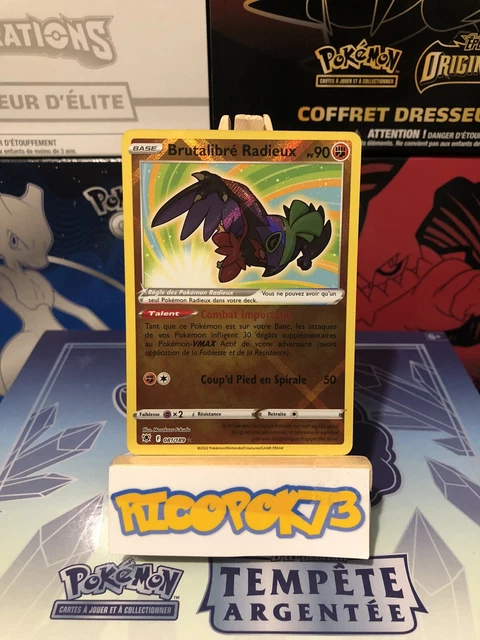 Carte Pokémon Brutalibré Radieux 081/189 EB10 Astres Radieux NEUF