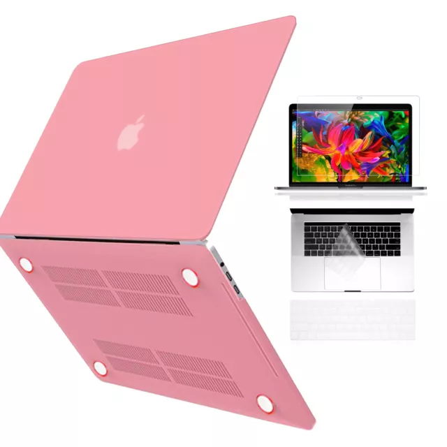 3 in 1 Macbook Pro w/Retina 13 13.3'' Ruberized Hard Case Screen Keyboard Cover