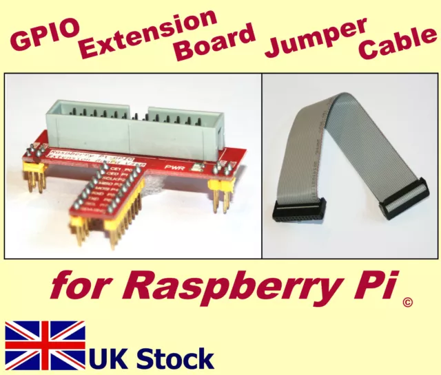 Raspberry Pi 26 pin GPIO Ribbon Breadboard Cable