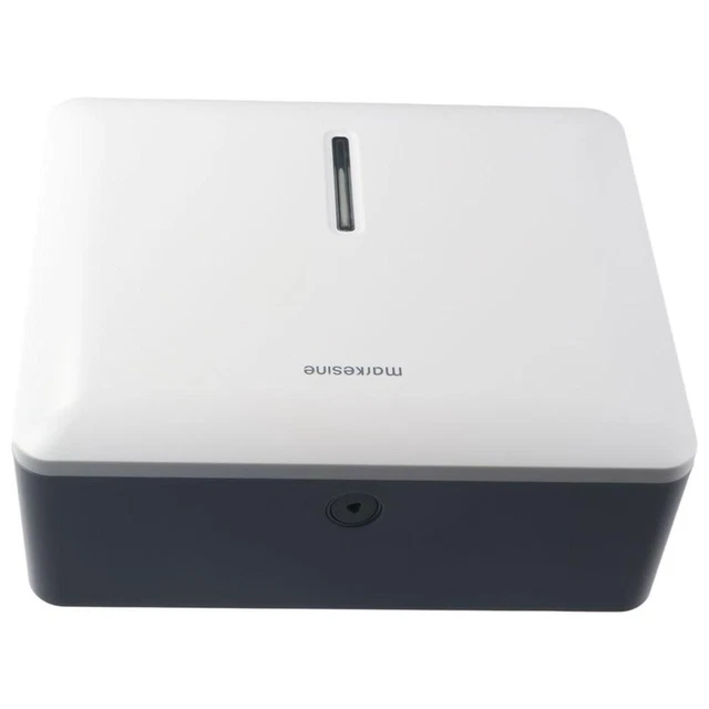 Asciugamani-distributore bianco ABS supporto tessuto WC commerciale