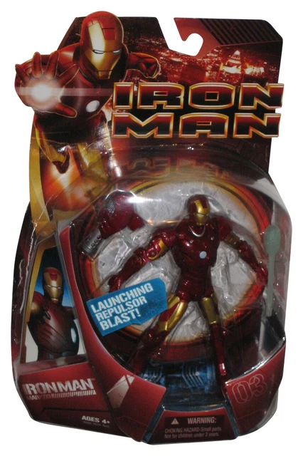 MARVEL IRON MAN Film 2008 Hasbro Mark 03 Action Figurine W